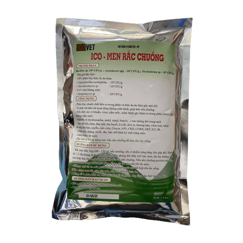 ICO-Men rắc chuồng