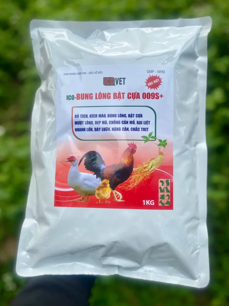 ICO-BUNG LÔNG BẬT CỰA 009S+